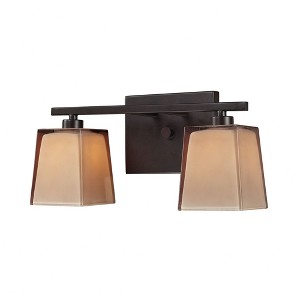 Elk Home Serenity 2 - Light Vanity in  Oiled Bronze - 1 of 4