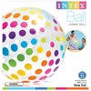 Intex Jumbo Inflatable Glossy Big Polka-Dot Colorful Giant Beach Ball (32 Pack) - 3 of 4