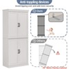 Pantry Cabinet, 70" Tall Kitchen Pantry Storage Cabinet w/Doors & Adjustable Shelves, Freestanding Wooden Cupboard for Bathroom, Dining Room - 3 of 4