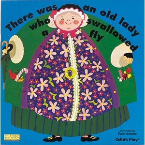There Was an Old Lady Who Swallowed a Fly - (Classic Books with Holes Soft Cover) (Paperback) - 1 of 1