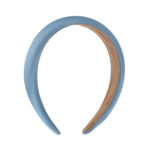 Unique Bargains Women's Classic Satin Sponge Headband 6.3"x5.91" 1 Pc - 1 of 4
