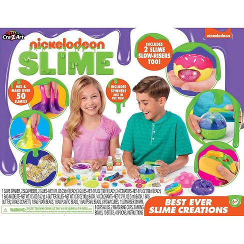 Nickelodeon Best Ever Slime Creations Kit By Cra Z Art