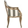 Esther Arm Chair - MCR4575B - Grey/White - Safavieh - 3 of 4
