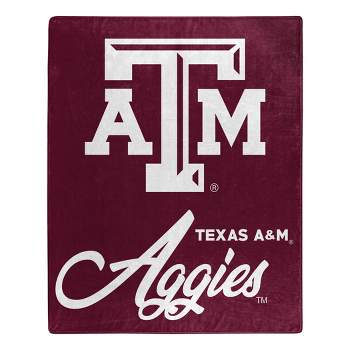 NCAA Signature Texas A&M Aggies 50 x 60 Raschel Throw Blanket