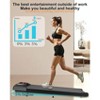 Walking Pad Treadmill is Perfect for Your Home or Office Compact Design, Portable & Remote Control and App Data Link - MAICIFI - 2 of 4