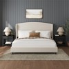 RealRooms Valencia Wingback Platform Bed Frame - 2 of 4
