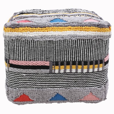 Mandy Square Pouf - Décor Therapy