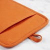 KITCHENAID Ribbed Soft Silicone Pot Holder 2-Pack Set, Honey, 7"x9" - 4 of 4