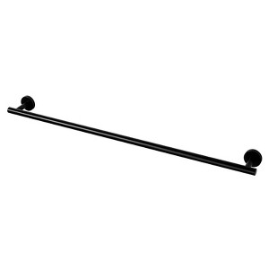 WOWOW 36 in. Stainless Steel Wall Mounted Single Towel Bar in Brushed Nickel - 1 of 4