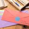 Sustainable Greetings 120-Pack Business Mailing Colorful Envelopes in 6 Assorted Colors, Gummed Seal for Invitations, Letters, Size 10, 4.125 x 9.5 In - 4 of 4