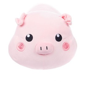 Honeymaru Laydown Pig Mochi Plush - 1 of 4