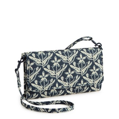 Vera Bradley Women's Outlet Lighten Up Wallet Crossbody Bag