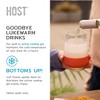 HOST Freeze XL Cooling Cup in Double Walled Insulated Freezable Drink Chilling Tumbler with Freezing Gel, 12 Ounces, Terra Cotta Set of 2 - 4 of 4