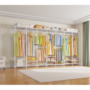 VIPEK V70 Extra Large Garment Rack Freestanding Portable Closet Clothing Rack for Bedroom Storage Wardrobe Closet Organizer - 1 of 4