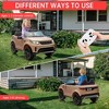 Garvee 12V Kids Electric Ride-On Car with Remote – Land Rover Licensed Toy Vehicle with LED Lights, Music, Seatbelt & Dual Motors - 4 of 4