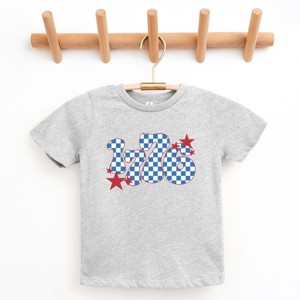 The Juniper Shop Patriotic 1776 Checkered Youth Short Sleeve Tee - 1 of 4