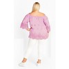 Avenue Women's Plus Size Bailey Top - 3 of 4
