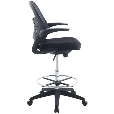 Advance Black Mesh Ergonomic Swivel Drafting Chair