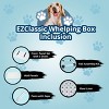 EZwhelp EZclassic Tall 48 x 48 Padded Dog Whelping Box with Removable Rails, 3 Piece Entrance Door, Pad and Canvas Floor Liner, Gray - 3 of 4