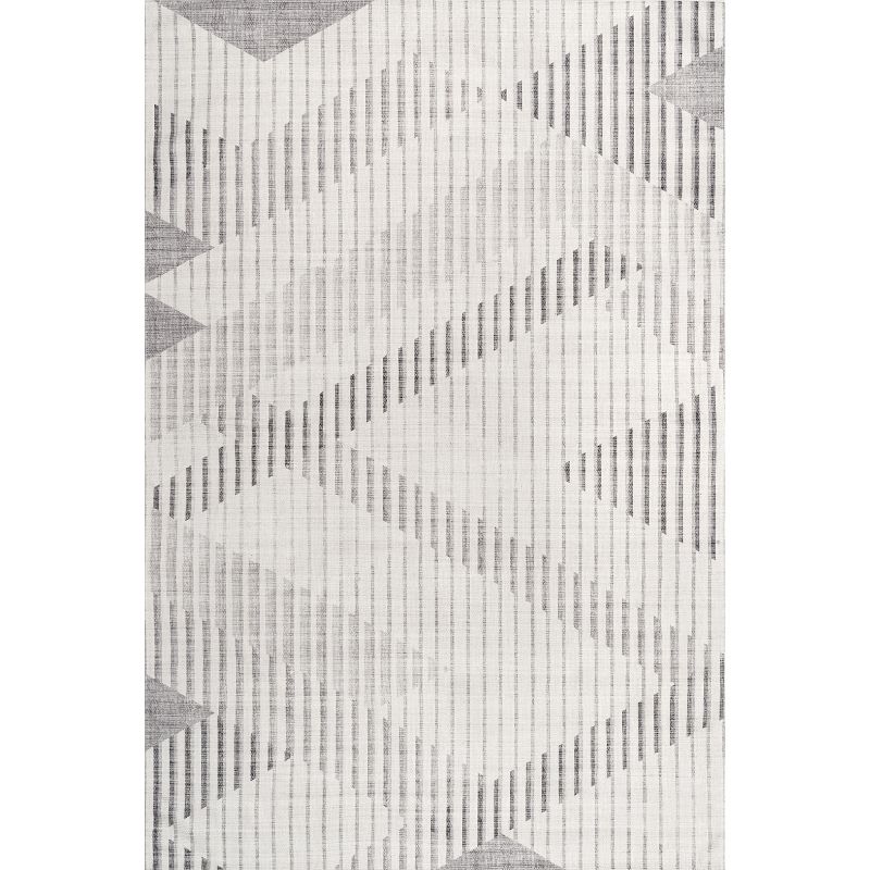 nuLOOM Azzie Modern Zig Zag Machine Washable Area Rug, 1 of 11