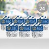 Big Dot of Happiness Royal Prince Charming - DIY Baby Shower or Birthday Party Clear Goodie Favor Bag Labels - Candy Bags with Toppers - Set of 24 - 2 of 4