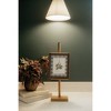 Petal Lane 7"x9" Spirea Gray Framed Wall Art Brown Skinny - 4 of 4