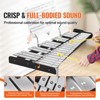 VEVOR 32 Note Glockenspiel Xylophone Bell Kit, Professional Percussion Instrument Set with Mallets, Drum Sticks, Music Stand, Gray - 3 of 4