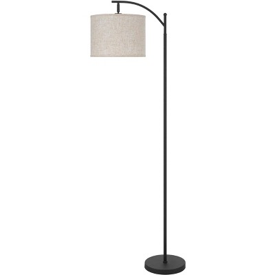 Cal Lighting 100 Watt Graydon Fishing Rod Floor Lamp with Adjustable Head