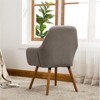 Roundhill Furniture Tuchico Contemporary Fabric Accent Chair, Gray - 4 of 4
