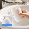 Ridstar 2Pcs 380ml Shatterproof Reusable Toothbrush Cup-White - 3 of 4