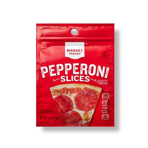 Pepperoni Slices - 6oz - Market Pantry™ - image 1 of 3