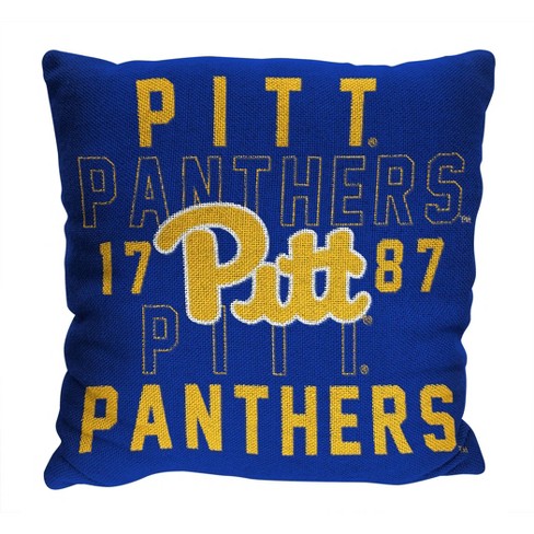 Ncaa Pittsburgh Panthers Stacked Woven Pillow : Target