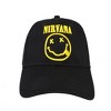 Adult Nirvana Happy Face Logo Adjustable Snapback Hat - 2 of 4