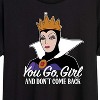Women's - Disney - You Go Girl, & Don't Come Back Oversized Graphic T-Shirt - 2 of 4