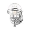 Livex Lighting Oldwick 1 - Light Vanity in  Polished Chrome - 2 of 4