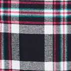 black/pink plaid