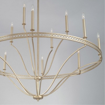 Isabella Winter Gold 12-Light Ornate Chandelier