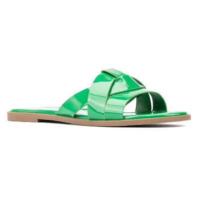 Fashion To Figure Women's Tiana Flat Sandal - Wide Width
