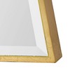 Uttermost Bow-Tie Vanity Accent Wall Mirror Modern Beveled Gold Leaf Frame 10" Wide for Bathroom Bedroom Living Room Home Office - image 3 of 3