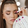 Unique Bargains Lip Makeup Brushes and Sets Brown 3 Pcs - 2 of 4