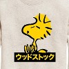 Boys' - Peanuts - Woodstock Graphic Long Sleeve Fleece Sweatshirt - 2 of 4