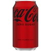 Coca-Cola Zero Sugar Soda, 12 Oz, Case Of 24 Cans - 3 of 4