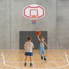 Costway Large Wall Mounted Basketball Hoop with 36" x 24" Shatter-proof Backboard or Kids - 4 of 4