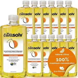 Citra Solv Concentrated Cleaner & Degreaser, Deodorizer, Home & Outdoor, Adhesive Remover, Natural Orange Oil - 1 of 4