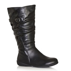 Avenue Women's Wide Width Tall Scrunch Boot - 1 of 4