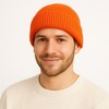 Anna-Kaci Unisex Warm Knit Beanie Soft Stretchy Cuffed Winter Hat Lightweight Solid Color Design - 2 of 4