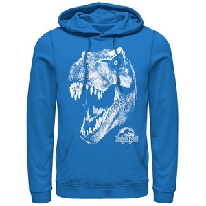 Men's Jurassic Park Tyrannosaurus Rex Pull Over Hoodie - 1 of 3
