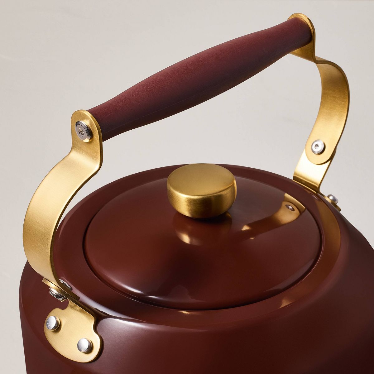 Large Teapot Red - Hearth & Hand™ with Magnolia - thumbnail 4