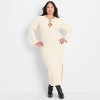 Women's Ribbed Maxi Dress - Future Collective - 3 of 3