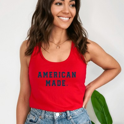 Simply Sage Market American Made Varsity Racerback Tank
